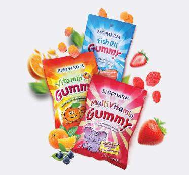 Kẹo dẻo Gummy giúp bổ sung vitamin